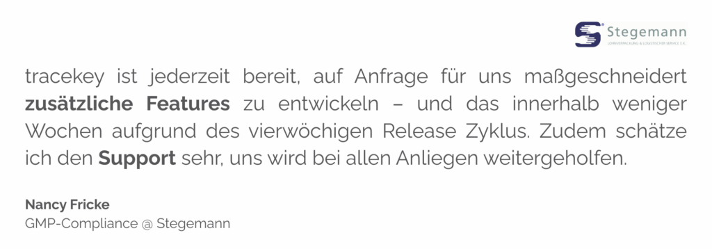 References_tracekey_Stegemann_DE